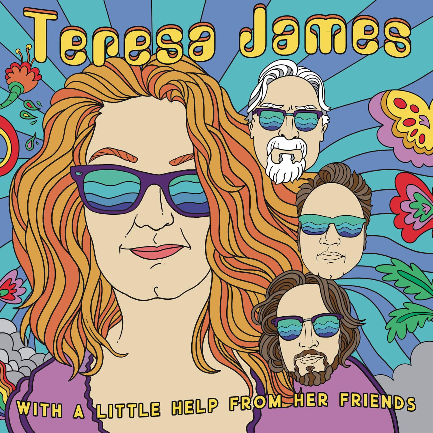 Teresa James - With A Little Help From Her Friends  - COMPACT DISCS