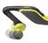 Alt View Standard 5. Motorola - Bluetooth Behind-the-Neck Earbud Headphones - Lime.