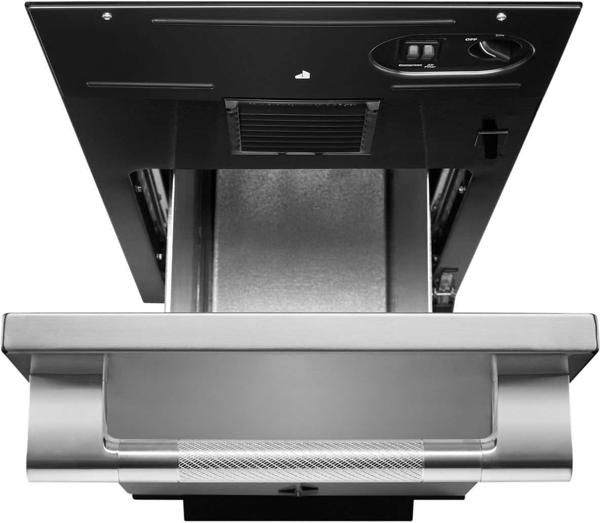 Alt View 11. JennAir - 15" Built-in Trash Compactor - Custom Panel Ready.