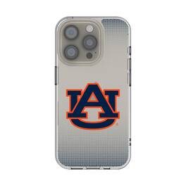 Keyscaper - NCAA - Auburn Tigers Linen Logo iPhone Clear Case - 14 - Multicolor