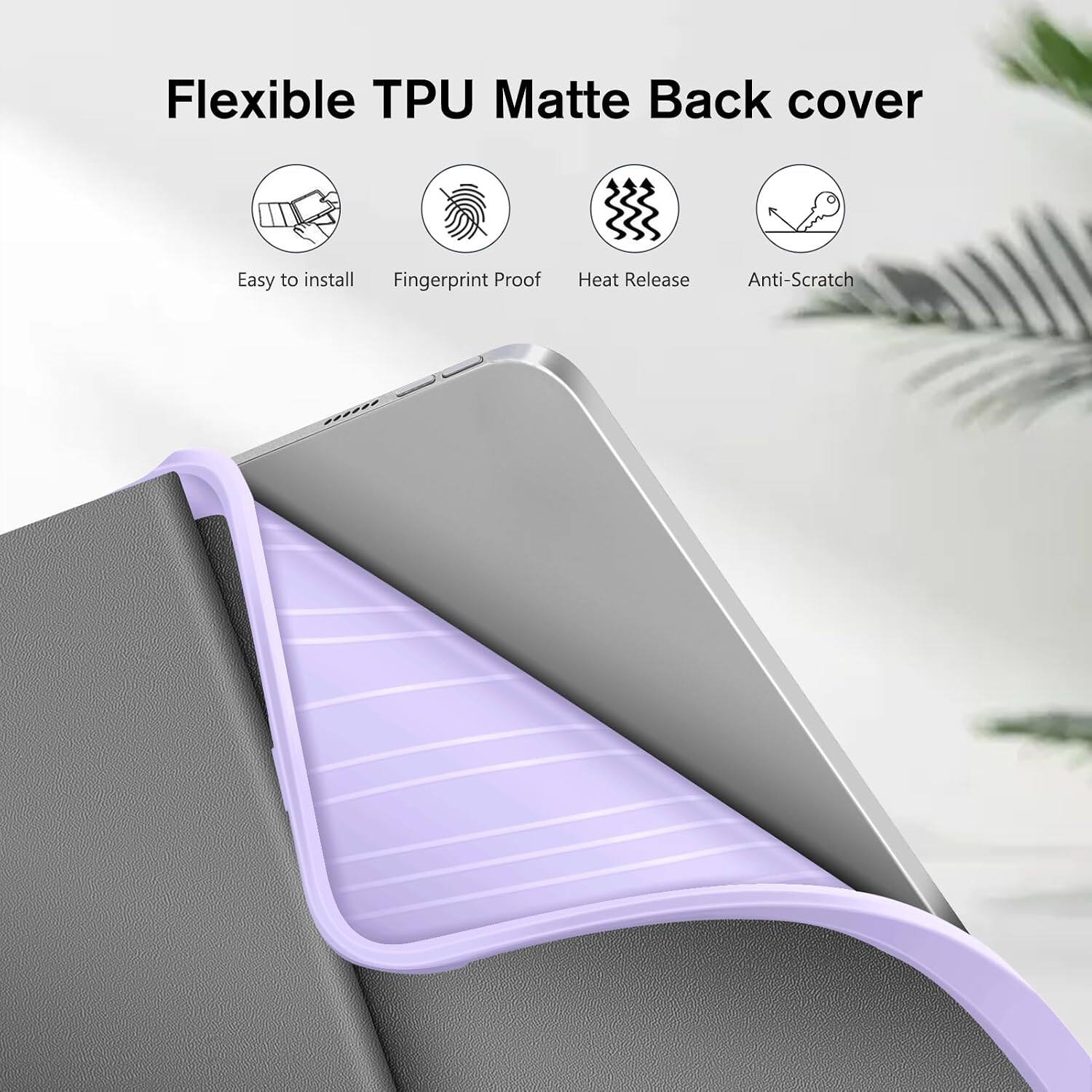 Flexible TPU Matte Back cover

- Easy to install
- Fingerprint Proof
- Heat Release
- Anti-Scratch