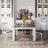 Angle. Costway - Dining Table 47 Inch Kitchen Dining Table Rectangular for Small Space - Dark Gray.