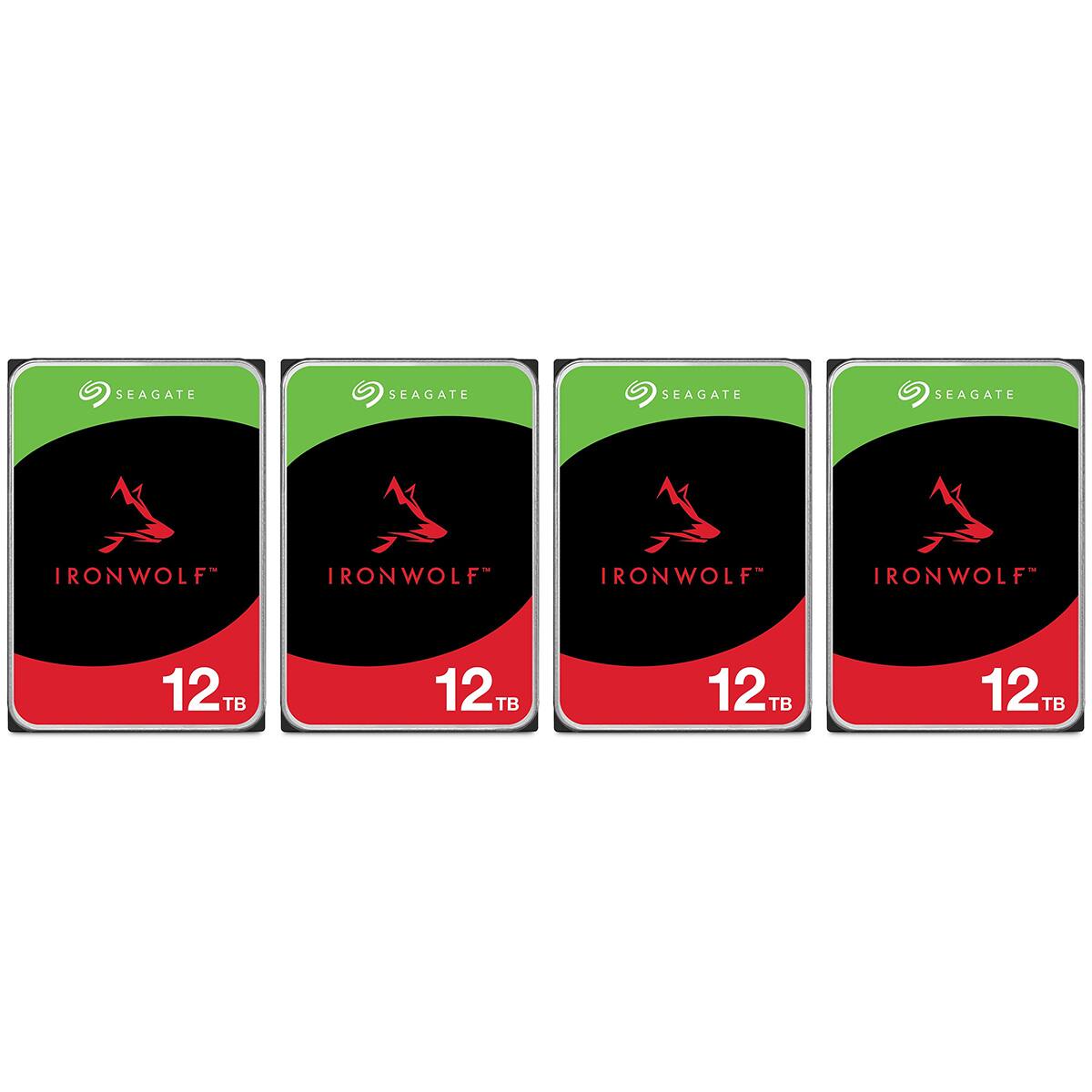 SEAGATE SEAGATE SEAGATE SEAGATE - IRONWOLF IRONWOLF IRONWOLF IRONWOLF 12 TB 12 TB 12 TB 12 TB