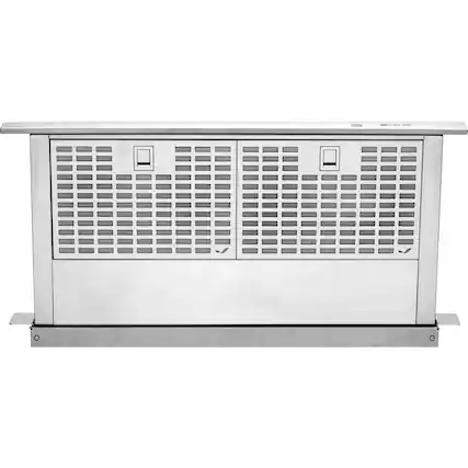 Front. JennAir - 36" Telescopic Downdraft System - Stainless steel.