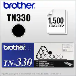 Brother - TN330 Toner Cartridge - Black