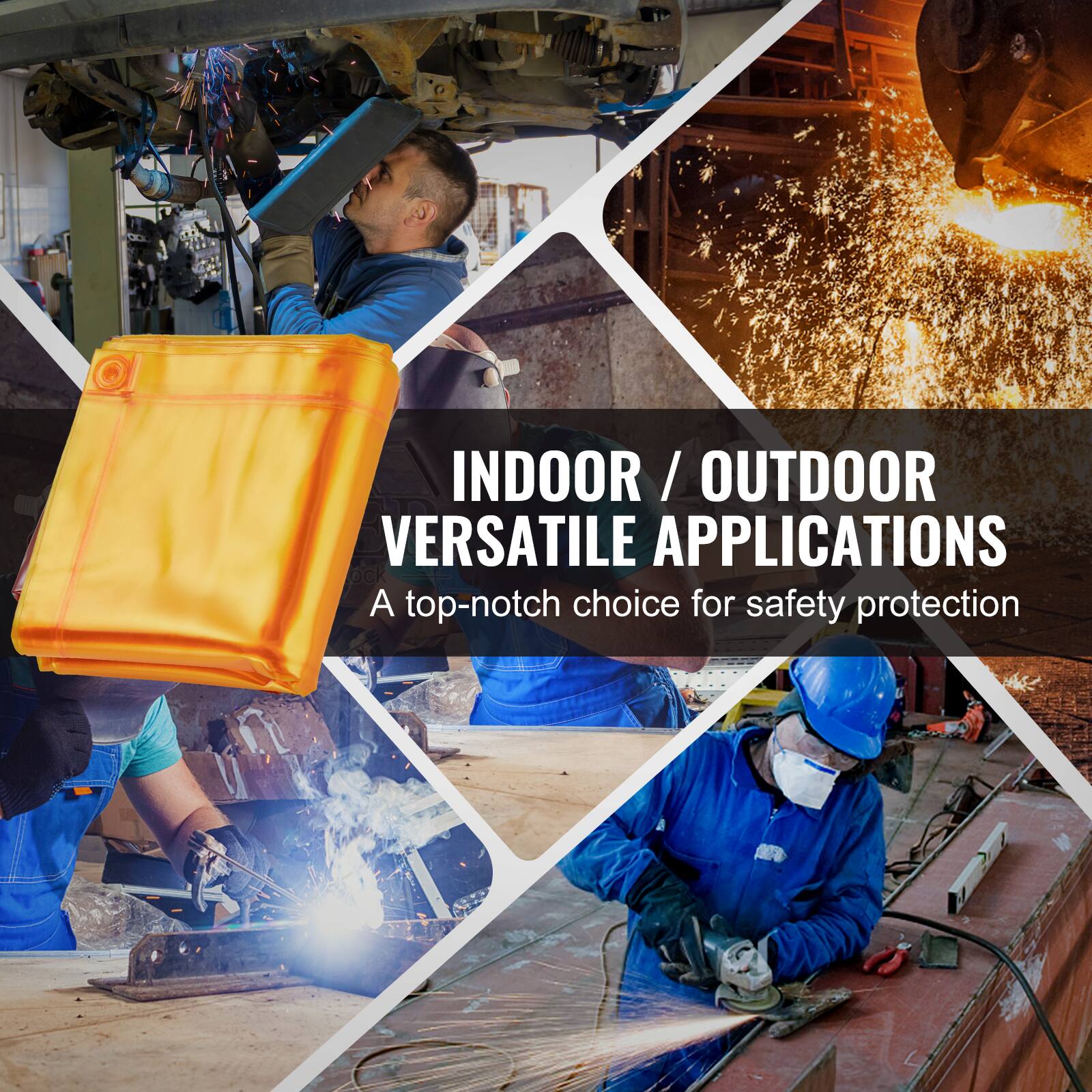 INDOOR / OUTDOOR  
VERSATILE APPLICATIONS  
A top-notch choice for safety protection