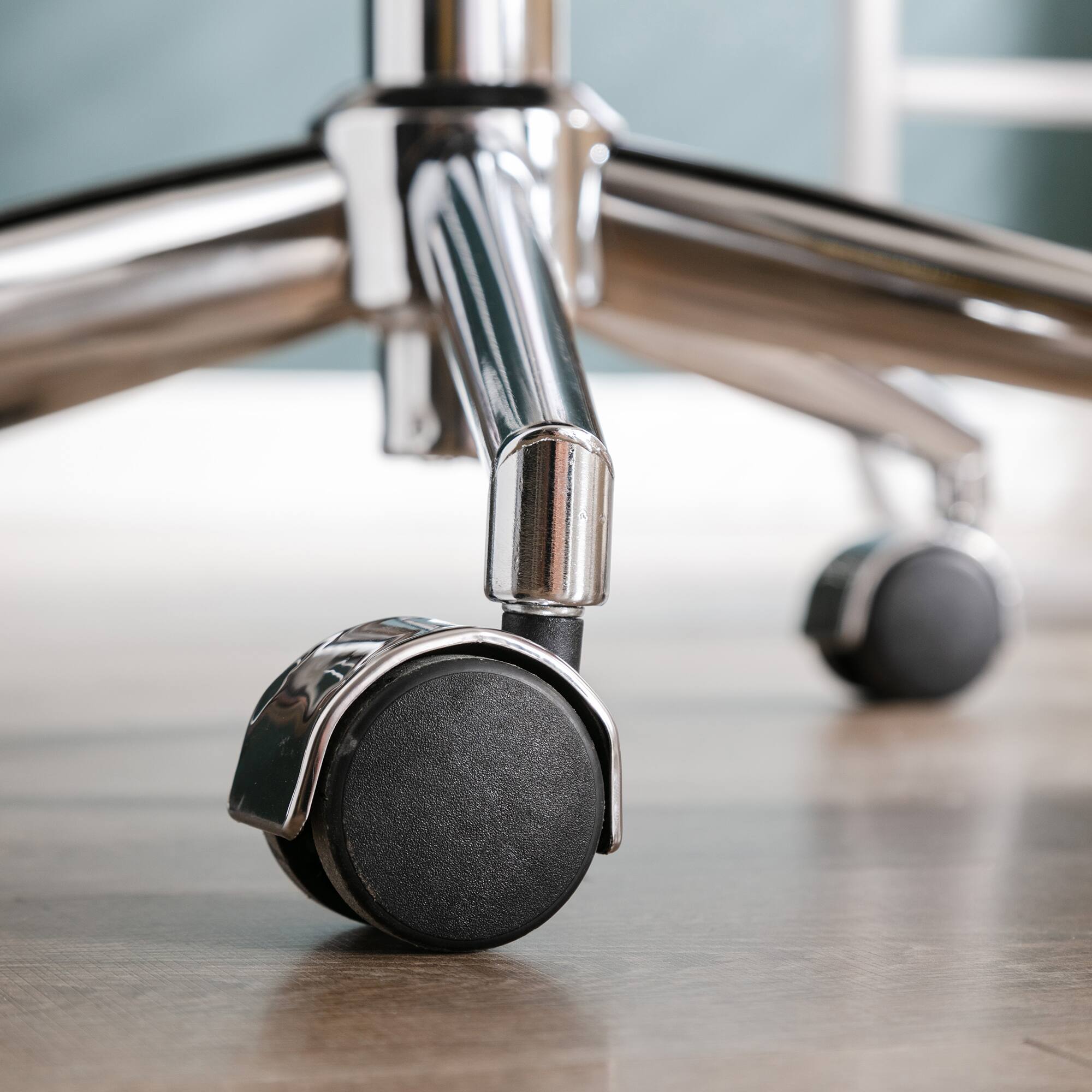 Alt View 6. Spaco - Spaco Modern Faux Fur Home Office Chair, Fluffy Chair for Girls, Makeup Vanity Chair, for Bedroom and Dorm Room - White.