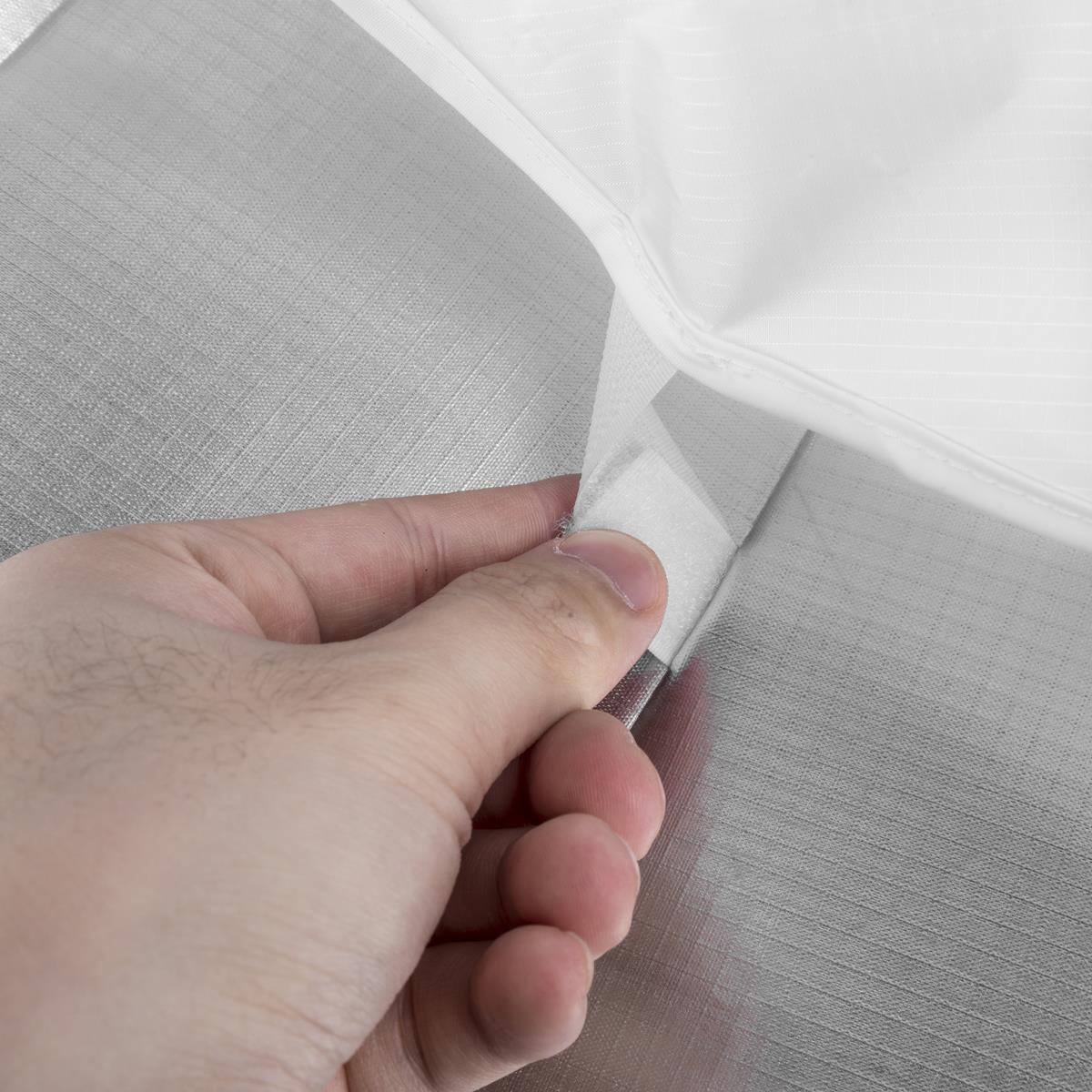 Alt View 3. Glow - Glow EZ Lock Inner and Outer Diffusion Fabrics for Profond Quick-Open 47.2" Deep Parabolic Softbox.