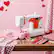 Front. Poolin - Poolin EOC01-RE Computerized Sewing Machine 107 Stitches Auto Needle Threader Full Accessories DIY & Mothers' Day gift - White.