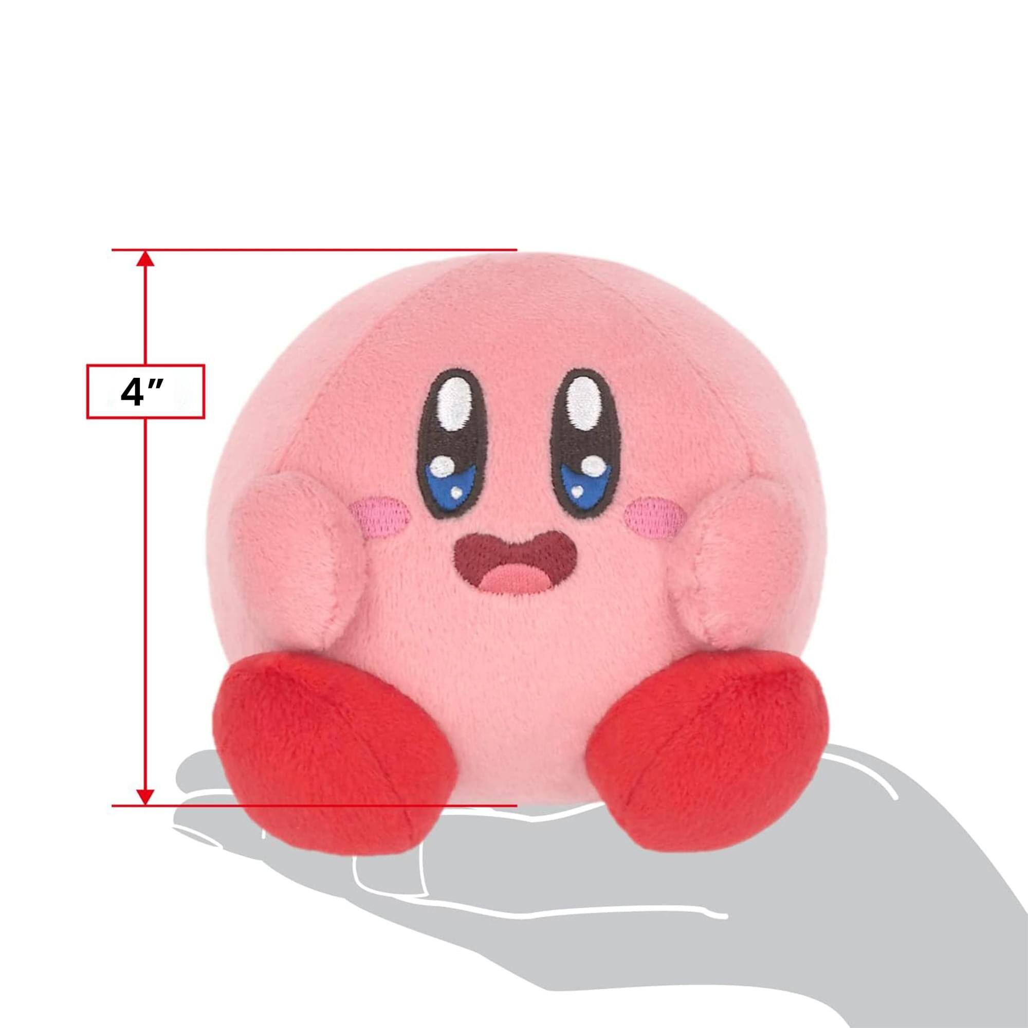 Alt View 4. Little Buddy - Little Buddy - Nintendo - Kirby's Adventure - Kirby Pink 4" Plush  - COLLECTABLES - Multicolor.