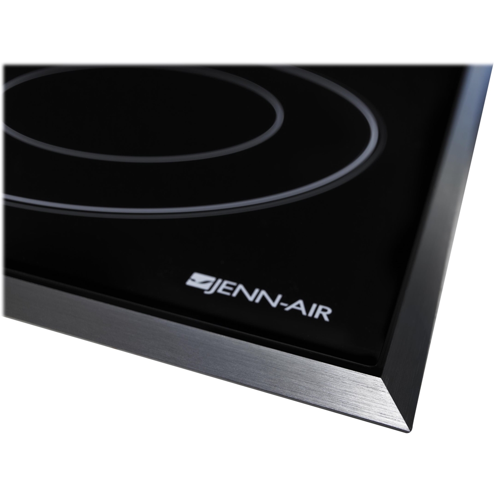 Best Buy JennAir 36" Electric Cooktop Black/Silver JEC3536BS