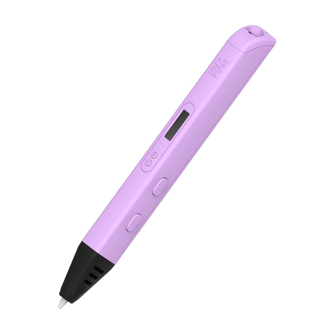 Angle. myFirst - 3dPen Artist - 3D Pen Starter Kit with 6 Colours Filaments, Design Template, Arts & Craft - Purple.