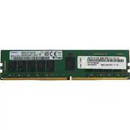 Lenovo - 64GB TruDDR4 Memory Module - For Server - 64 GB - DDR4-3200/PC4-25600 TruDDR4 - 3200 MHz Dual-rank Memory - 1.20 - Black