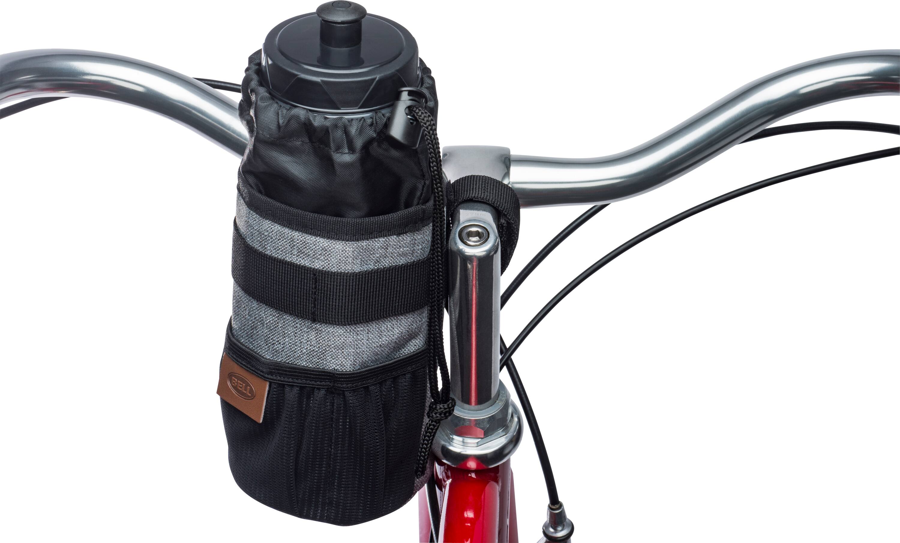 Alt View 11. Bell - Stowaway 100 Easy Bottle Bag for Bike and Scooter - Black.