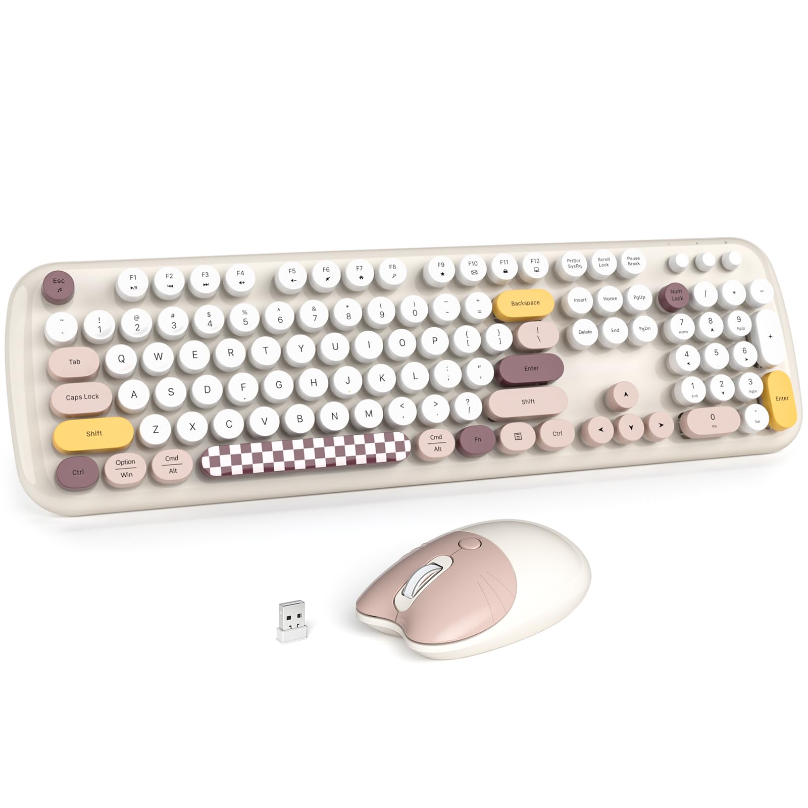 648M3- off White Colorful