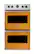 Front. Viking - 30" Viking Professional 5 Series Built-In Double Electric Convection Wall Oven - Daffodil - Daffodil.