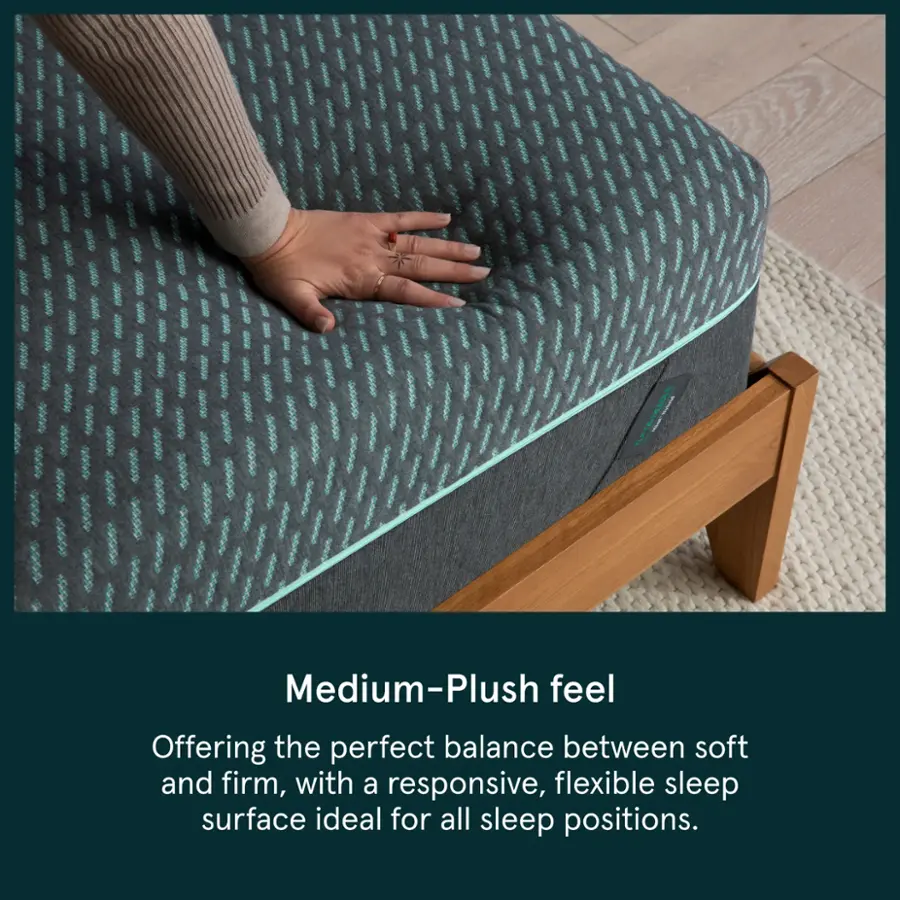 Alt View 25. Tuft & Needle - The Mint Hybrid Mattress Twin XL - Gray.