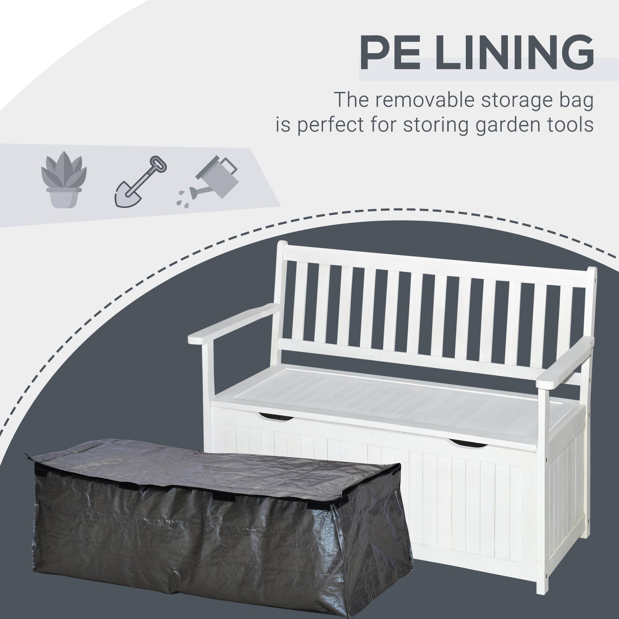PE LINING

The removable storage bag is perfect for storing garden tools