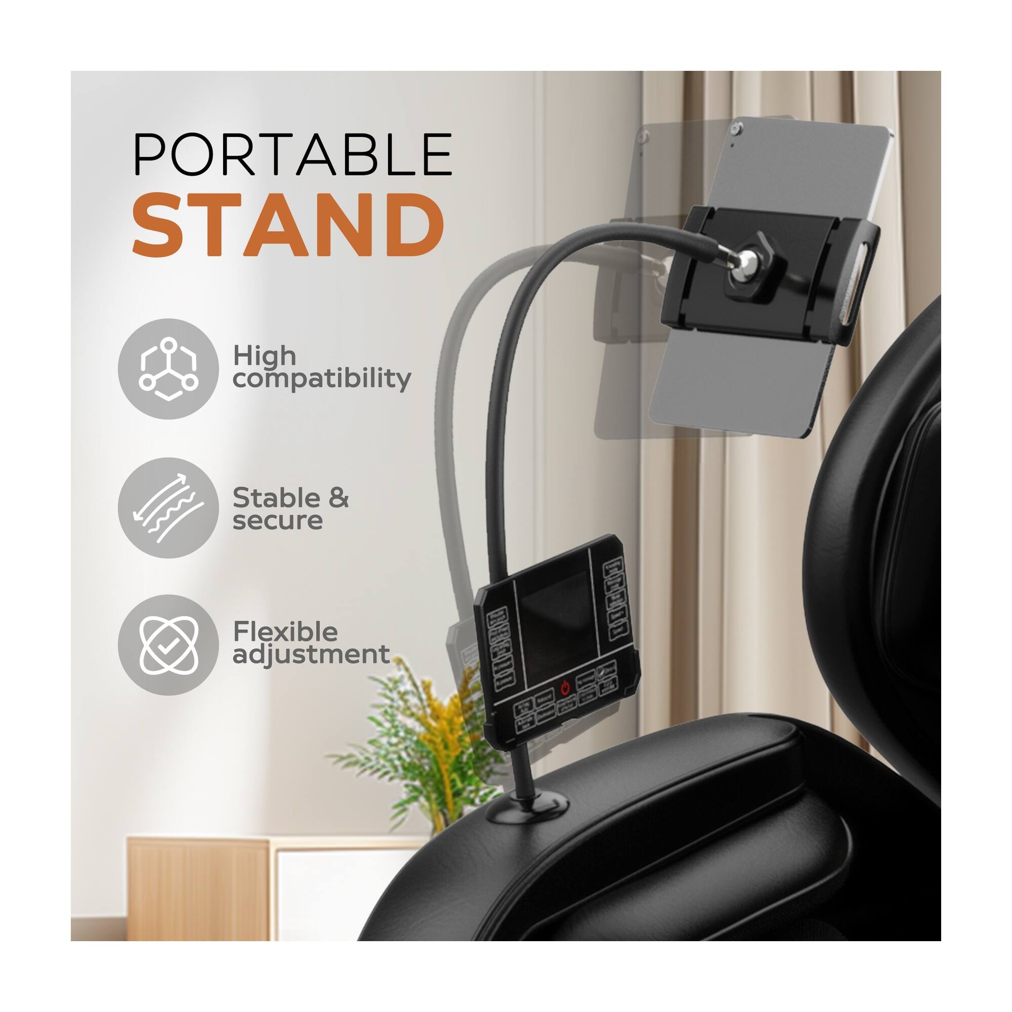 PORTABLE STAND

- High compatibility
- Stable & secure
- Flexible adjustment

FIMMI