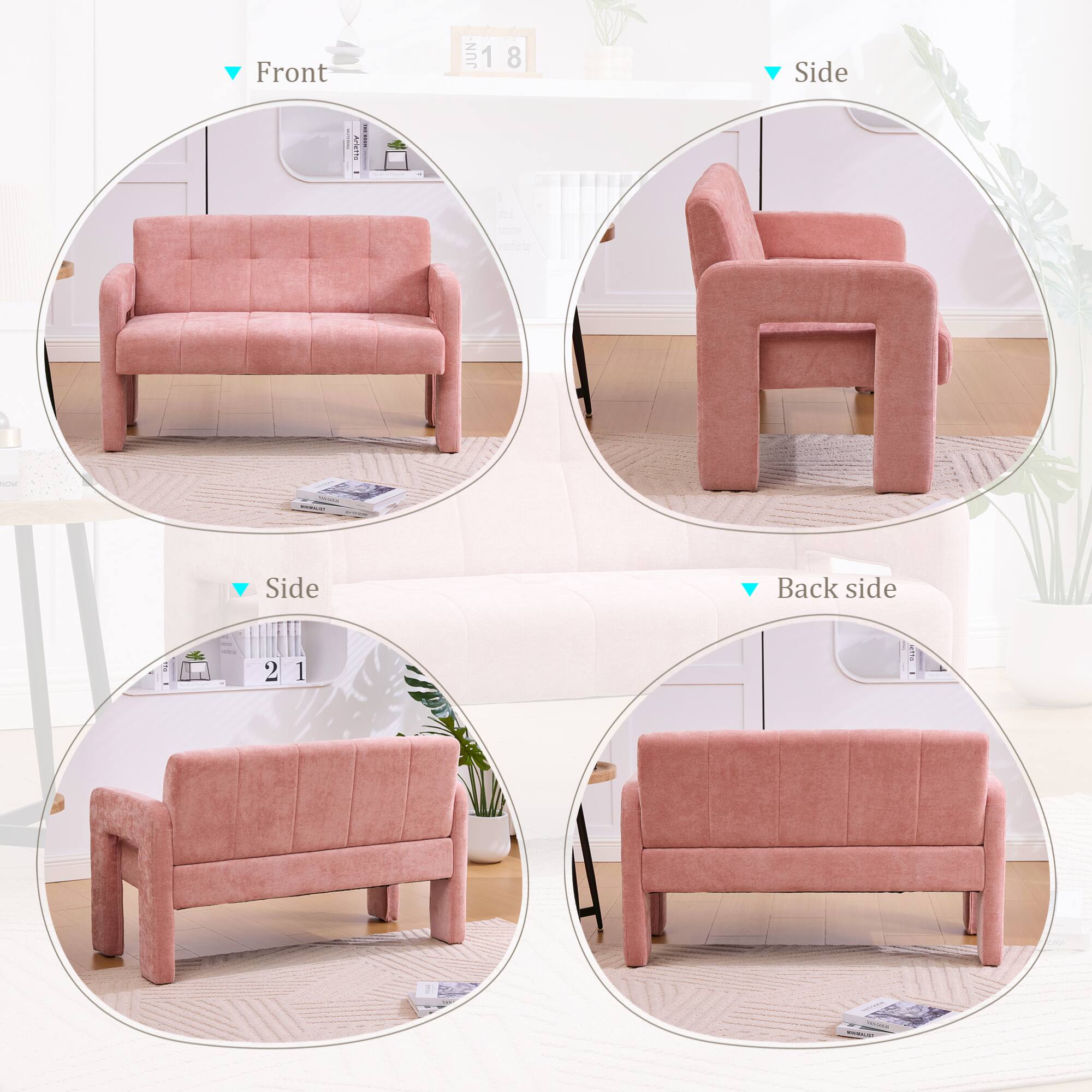 Front  
Side  
Side  
Back side