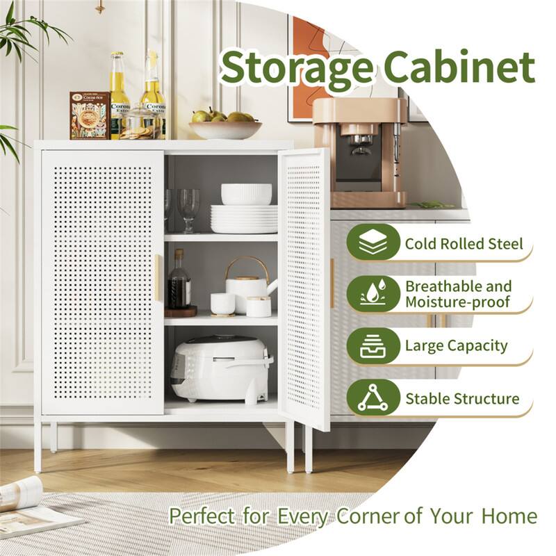 Coro Foro Storage Cabinet  
Cold Rolled Steel  
Breathable and Moisture-proof  
Large Capacity  
Stable Structure  
Perfect for Every Corner of Your Home