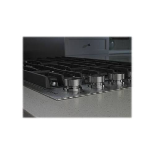 Alt View 17. JennAir - 36" Gas Cooktop - Stainless steel.