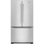 JennAir - 20 Cu. Ft. French Door Counter-Depth Refrigerator - Stainless steel - Front_Standard