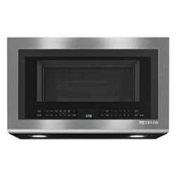 JennAir - 1.9 Cu. Ft. Convection Over-the-Range Microwave with Sensor Cooking - Stainless steel - Front_Zoom