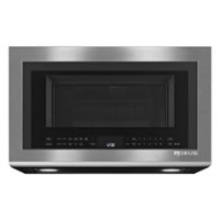 JennAir - 2.0 Cu. Ft. Over-the-Range Microwave with Sensor Cooking - Stainless steel - Front_Zoom