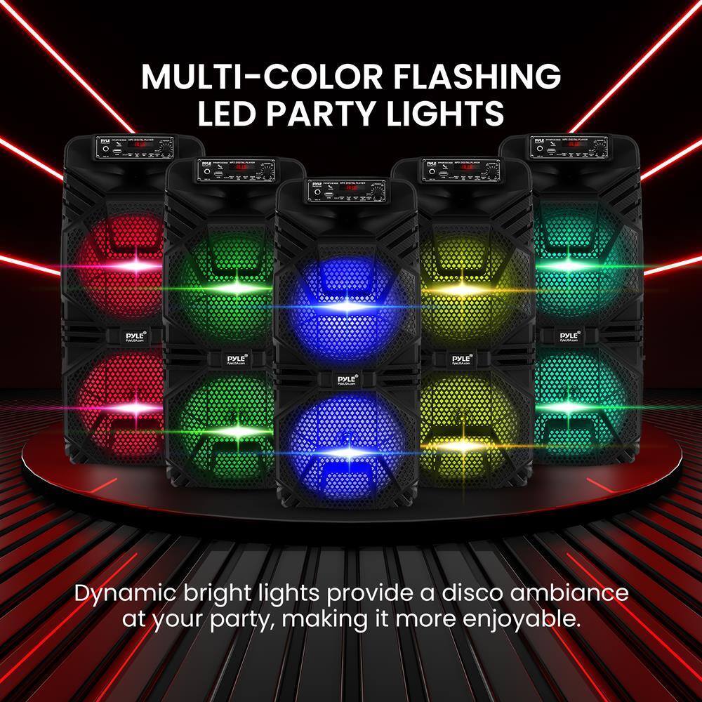 MULTI-COLOR FLASHING LED PARTY LIGHTS

Dynamic bright lights provide a disco ambiance at your party, making it more enjoyable.