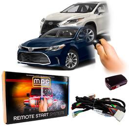 MPC - Remote Starter For Toyota Avalon 2013-2018 | Plug & Play - Black