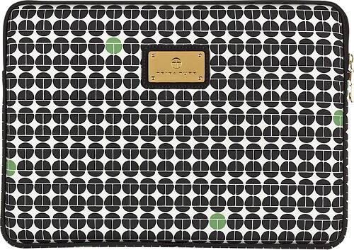 Front Standard. M-Edge - Trina Turk Sleeve for 13" Apple® MacBook® Pro and MacBook Air® - Ladybug.