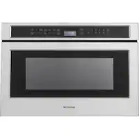 Monogram - 1.2 Cu. Ft. Built-In Microwave with Sensor Cooking and 7 Pre-Set Cooking Programs - Stainless Steel - Front_Zoom