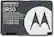 Front Standard. Motorola - Rechargeable Lithium-Ion Battery for Select Motorola Cell Phones.