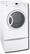 Alt View Standard 2. GE - 7.0 Cu. Ft. Super Capacity Electric Dryer - White.