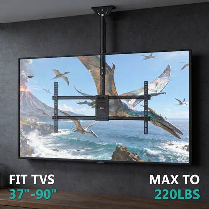 FIT TVS 37" - 90"
MAX TO 220LBS