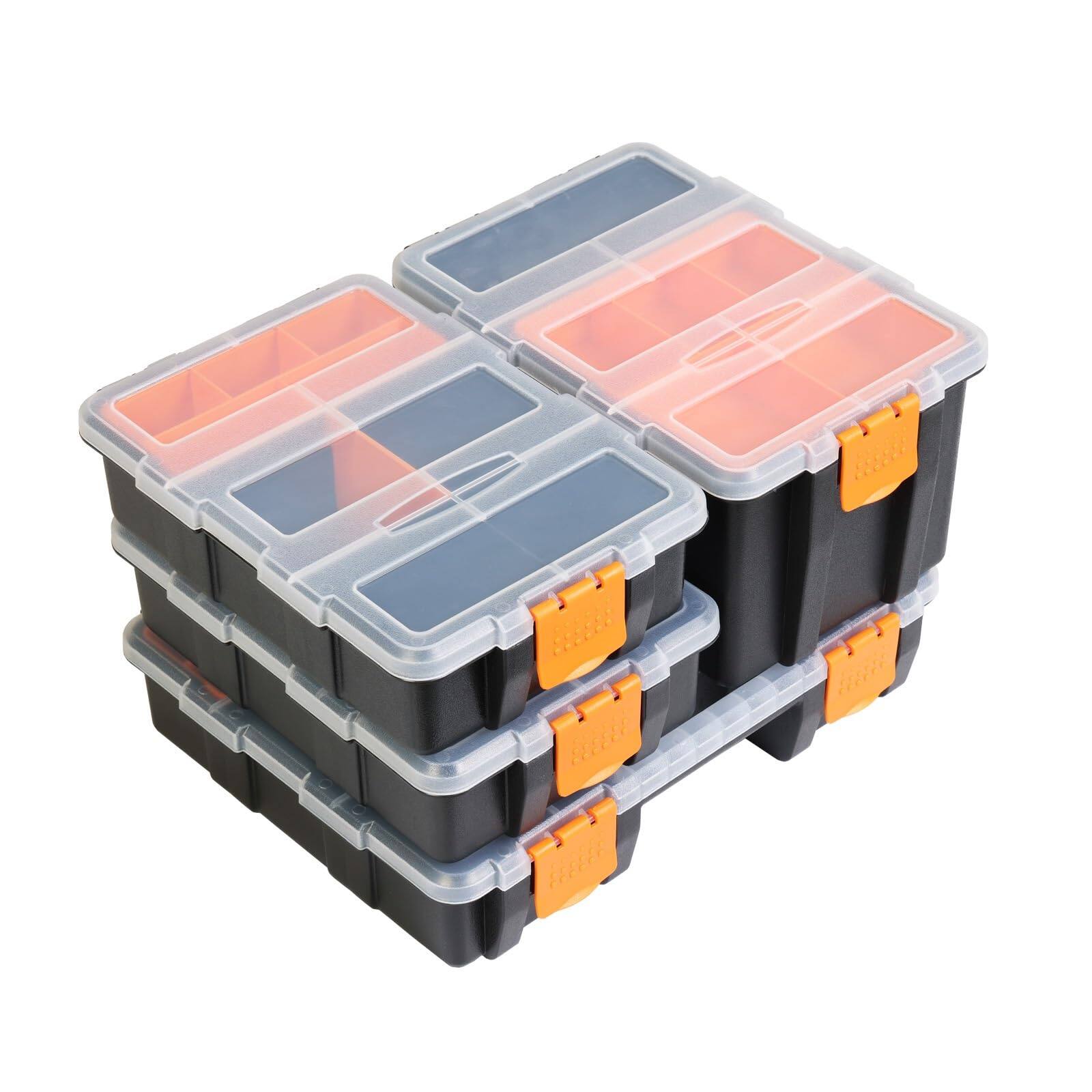 4 Piece Plastic Storage toolbox