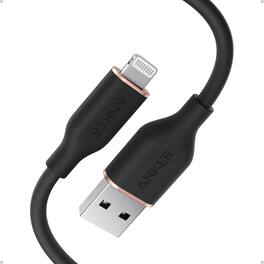 Anker - Flow USB A to Lightning Cable - Black