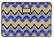 Front Standard. M-Edge - Trina Turk Sleeve for 13" Apple® MacBook® Pro and MacBook Air® - Zig Zag.