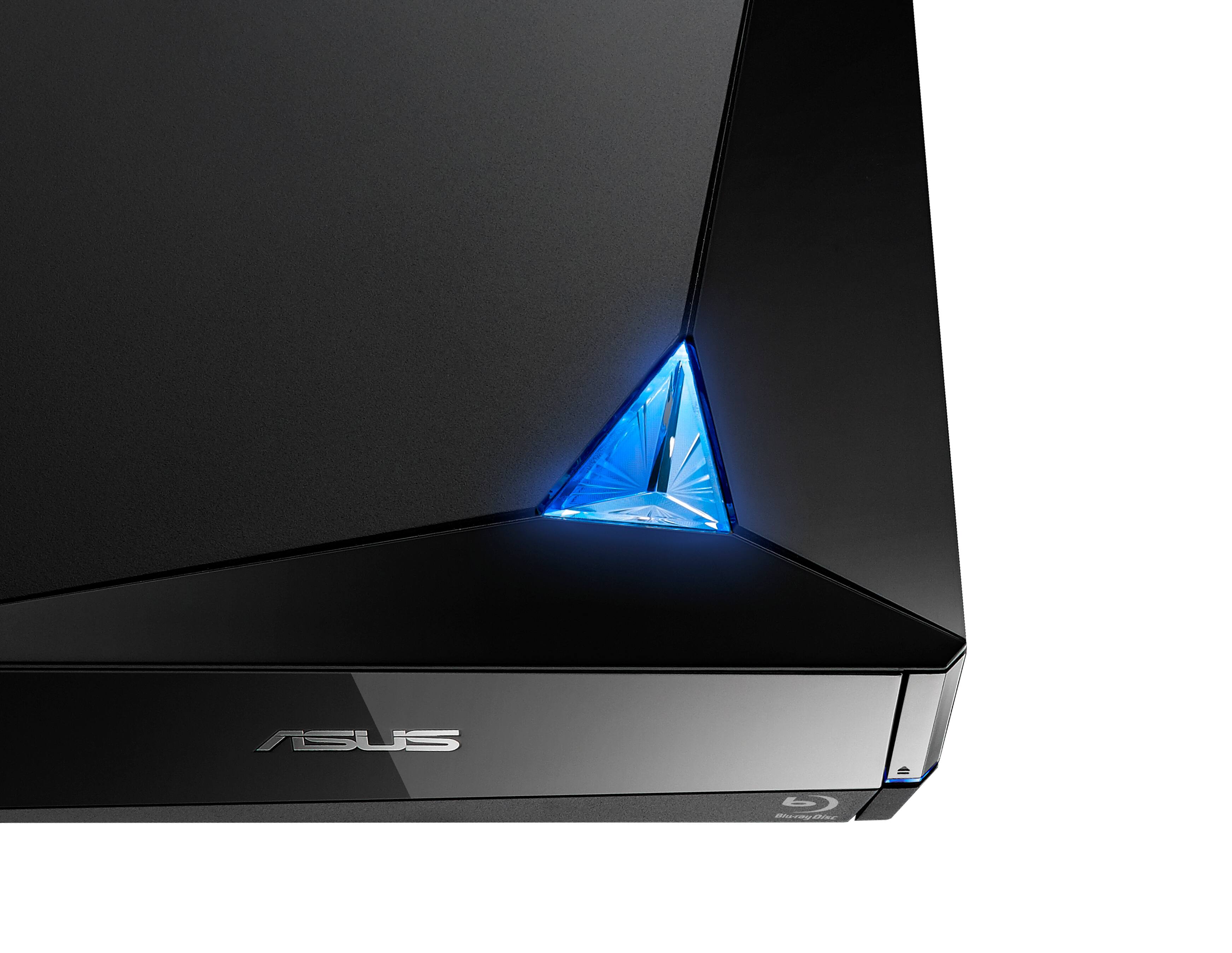 Alt View 14. ASUS - ASUS - 40x Write/24x Rewrite/40x Read CD - 16x Write DVD External USB 3.2 DVD-Writer Drive - Black - Black.