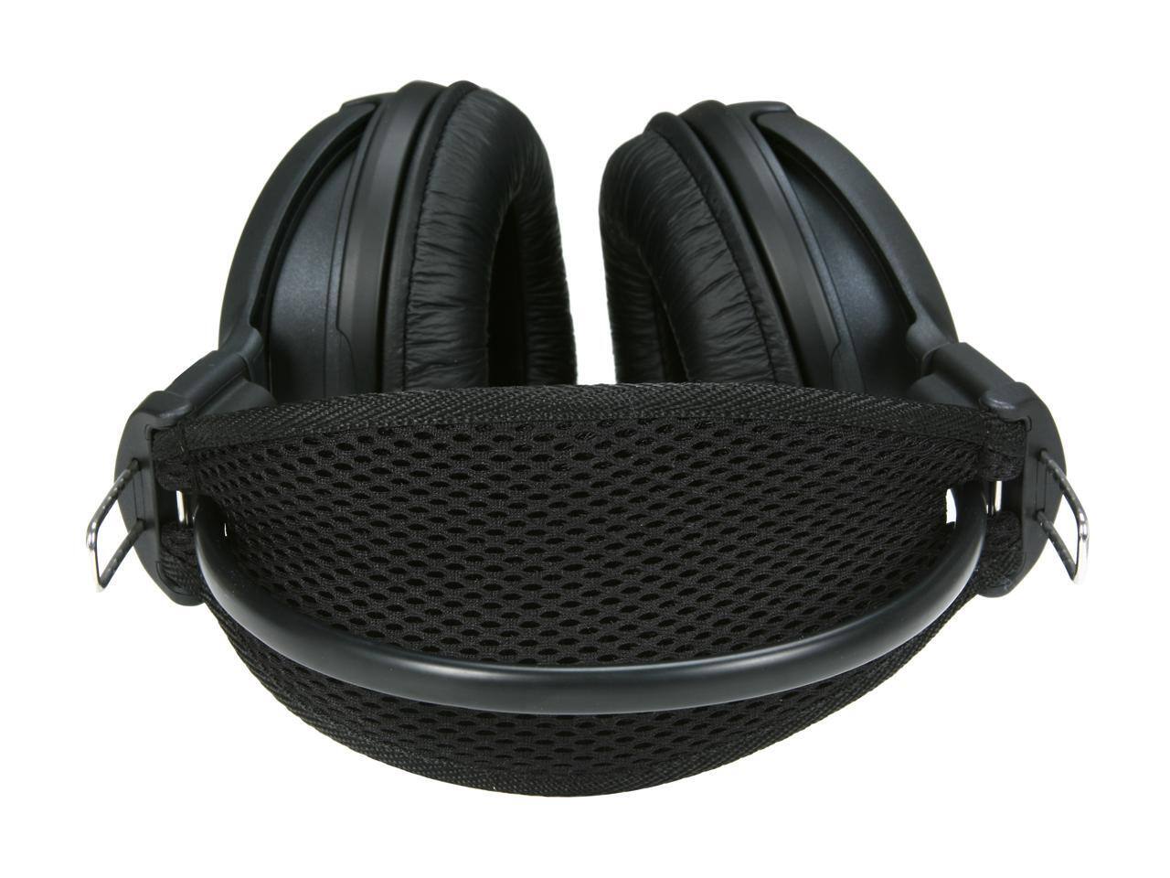 Alt View 4. PopMarket - JVC HARX700 Precision Sound Full-Size Around Ear Headphone 50mm Driver (Black)   - HEADPHONES - Multicolor.