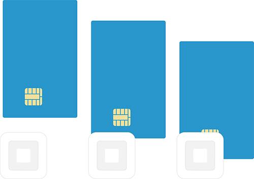 Alt View 13. Square - Card Reader for Chip Cards - White.