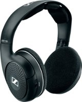 Sennheiser - HDR 120 RF Wireless On-Ear Headphones - Black - Angle_Zoom