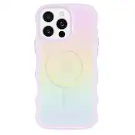 kate spade new york - Wavy Case with MagSafe for Apple iPhone 16 Pro Max - Opal Iridescent - Front_Zoom