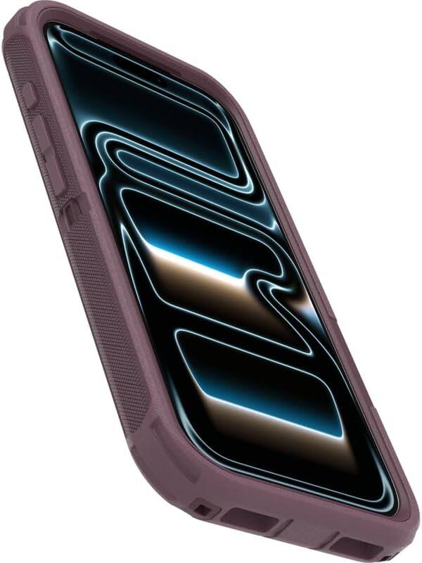 Alt View 1. OtterBox - OtterBox iPhone 17 Pro (Only) Bundle: Defender Series Case & Screen Protector - Case Only - Rugged - Snaps on MagSafe - Purple Mystery.