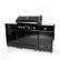 Alt View 11. TYTUS Grills - Onyx Propane Grill Island - Onyx Black.