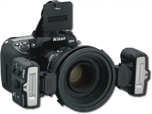 Angle. Nikon - R1 Wireless Close-Up Speedlight External Flash System - Black.