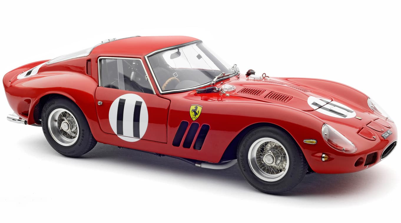 "Ferrari 250 GTO #11 ""Maranello Concessionaires"" 2nd Place ""Paris 1000 Kilometres"" (1962) 1/18 Diecast Model Car by CMC" price history on PriceWatchPro