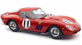Ferrari 250 GTO #11 "Maranello Concessionaires" 2nd Place "Paris 1000 Kilometres" (1962) 1/18 Diecast Model Car by CMC