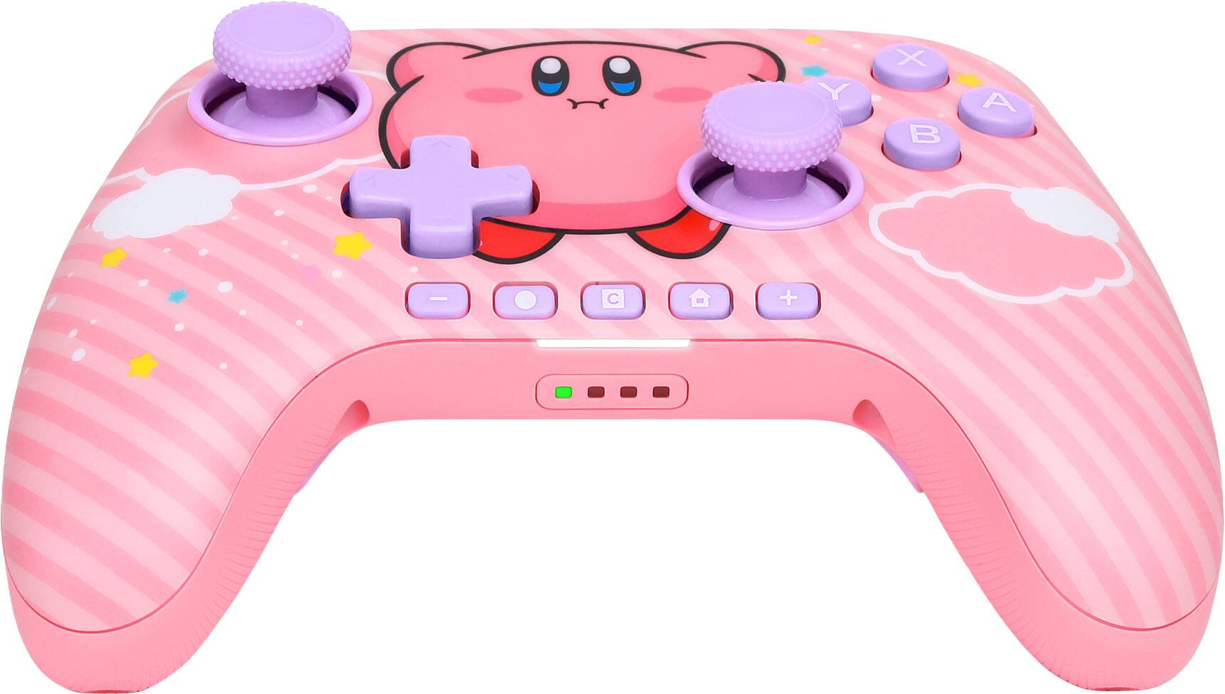 Alt View 15. PowerA - PowerA Advantage Wireless Controller for Nintendo Switch 2 - Kirby Puff - Kirby Puff.